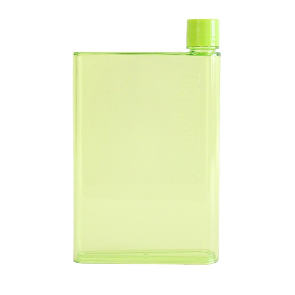 420Ml A5 Papier Cup Botlte Platte Water Fles Bpa Gratis Clear Boek Papier Pad Water Fles Platte Dranken Ketel notebook Fles: C