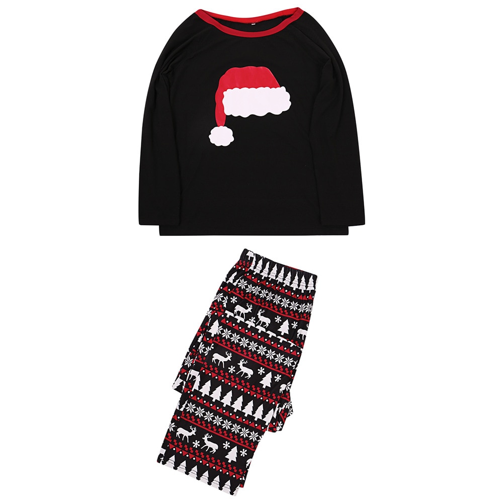 Familj jul pyjamas set familj matchande kläder jul familj look kläder vuxna barn pyjamas set baby romper nattkläder