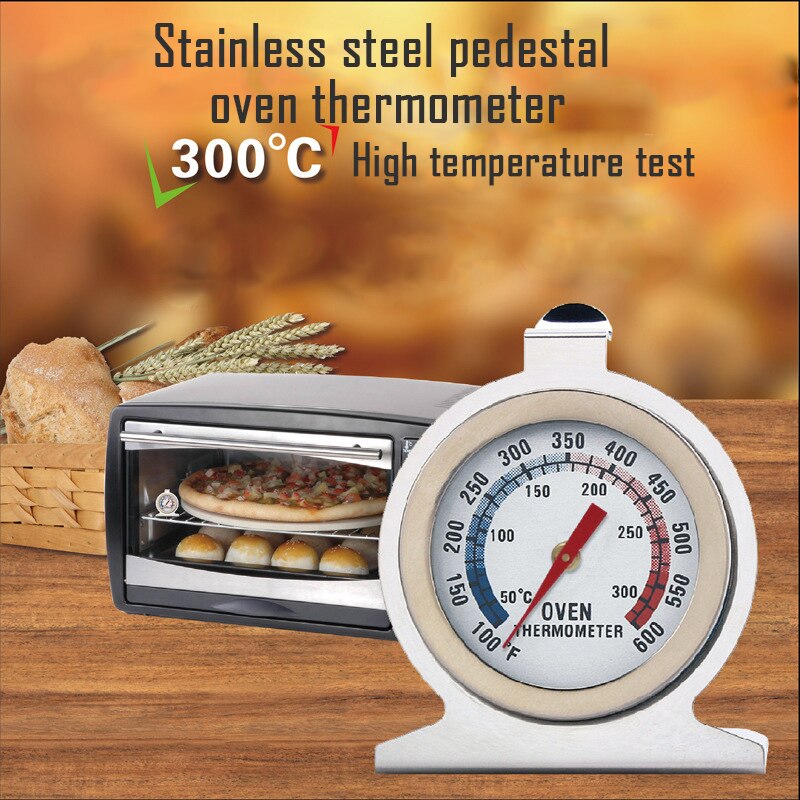 50℃~550℃ Stainless Steel Barbecue BBQ Smoker Grill Thermometer Temperature Gauge Celsius Household Thermometers