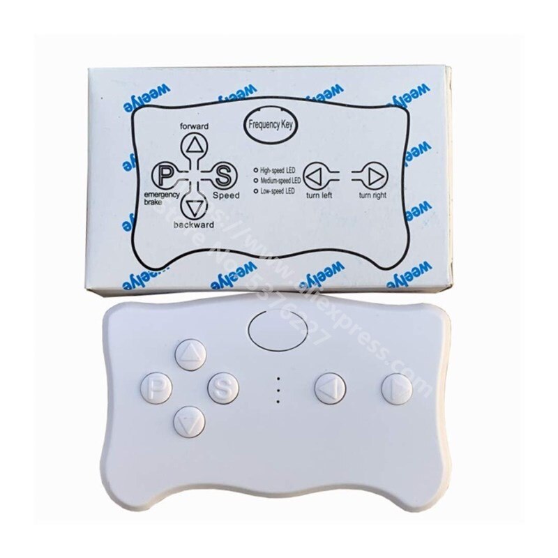 Wellye RX41 12V enfants alimenté tour sur voiture 2.4G Bluetooth télécommande et récepteur Kit contrôleur boîte de contrôle accessoires