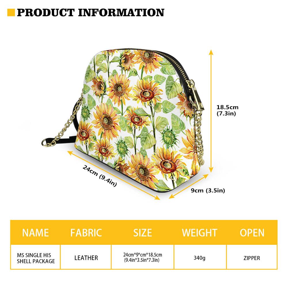 Jackherelook dames handtassen merk trendy crossbody tas polynesisch hibiscus patroon meisjes rits ketting crossbody tassen