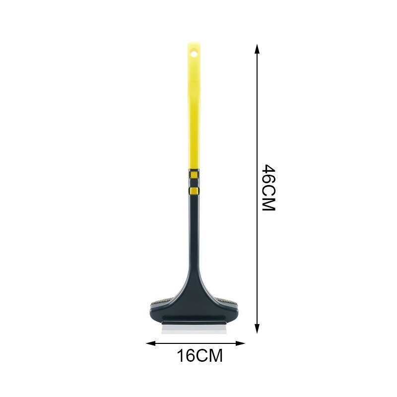 Long Handle Mosquito Window Screen Cleaning Brush Anti-mosquito Net Dust Free Removable Washable Household Cleaning Tool: yellow green