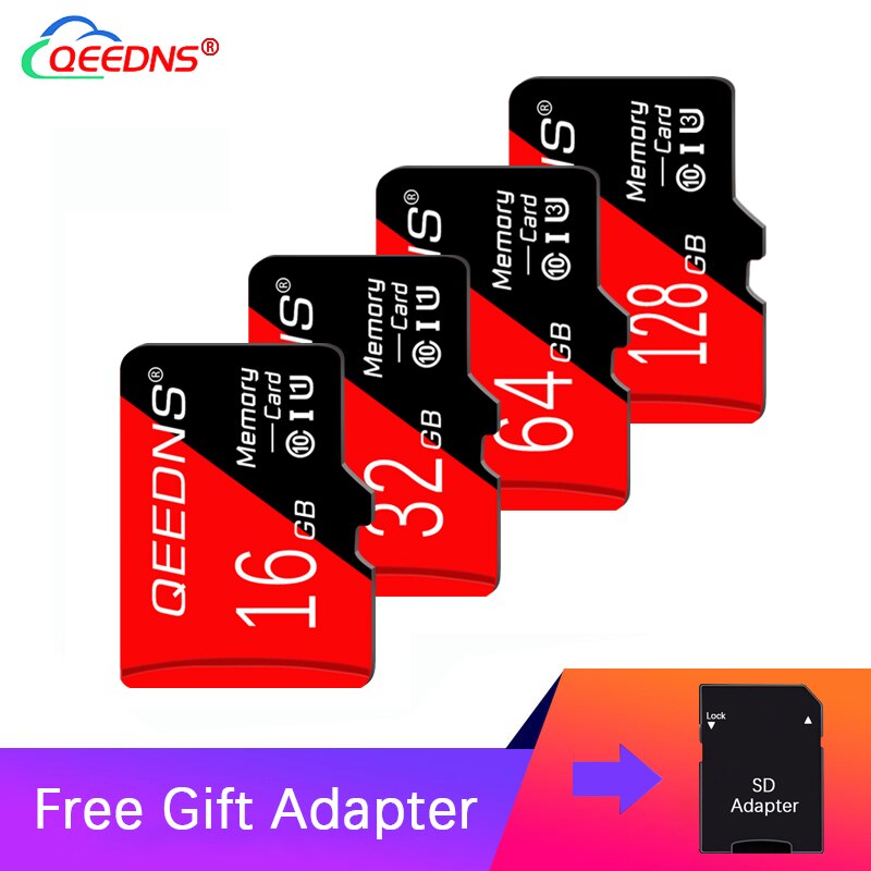 Original High Speed Flash Memory Card TF Card 128GB 256GB 64GB Class 10 U3 Mini SD Card 8GB 16GB 32GB U1 C10 64 gb flash drive