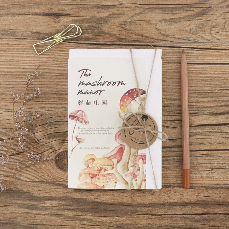 30 ark/pakke søde svampe postkort lykønskningskort kontor kontor og skole papirvarer