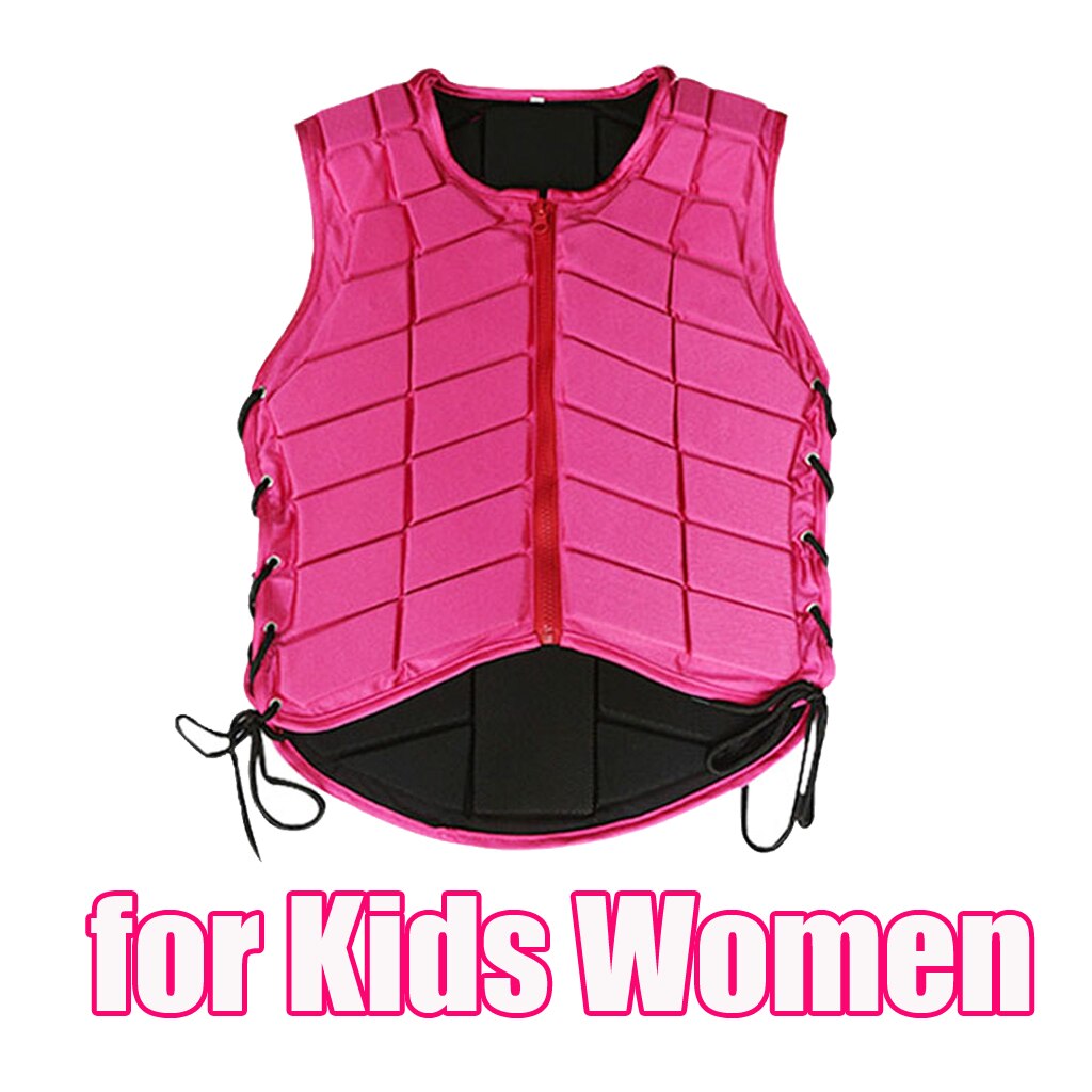 Ademend Plus Size Vest Roze Paardensport Vest Paardrijden Training Veiligheid Vest Body Protector Met Nagelknipper