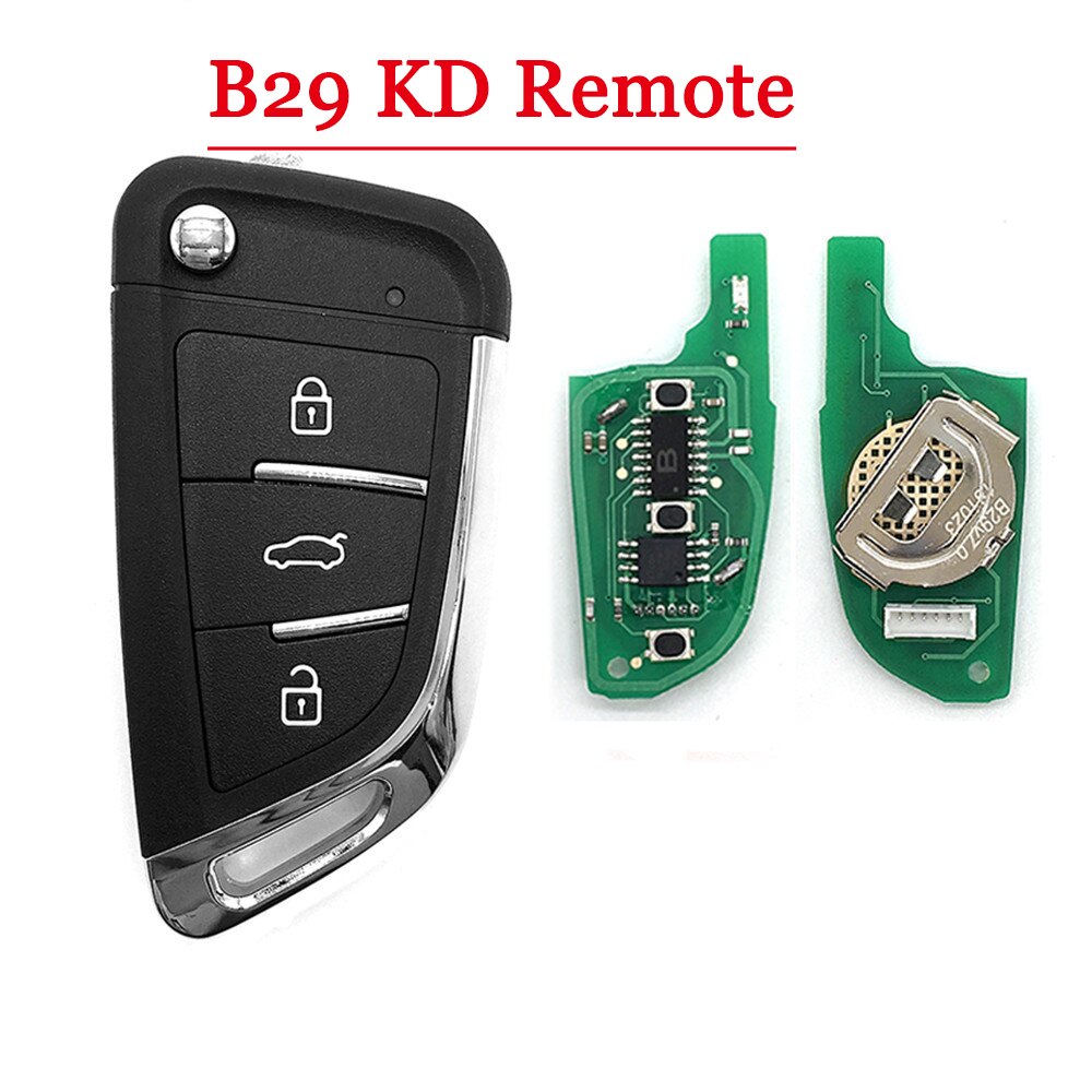 ( 1piece ) Model KD900 KD900+ URG200 KD-X2 Key Generator B Series Remote B29 3 Button Universal KD Remote