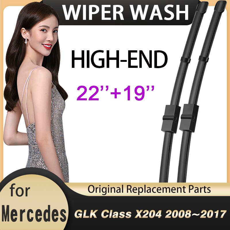 Für Mercedes Benz GLK Klasse ~ X204 280 300 350 200 220 320 CDI 4Matic Scheibenwischer Auto Wischer Klinge Auto Zubehör