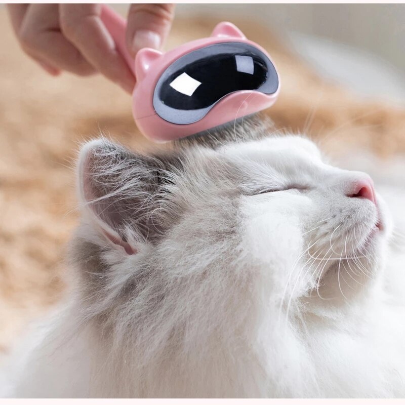 Kattenkam borstel verzorgingstool roestvrij staal verharende kattenproducten voor huisdierhaarverwijderaars accessoires