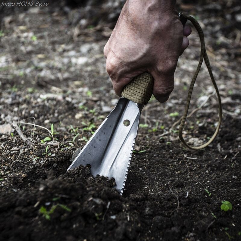 Metal Detector Garden Digging Tool Digger Garden Shovel with Stainless Steel Sheath