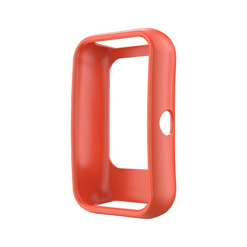 Miękki futerał ochronny do zegarka Huawei Fit Mini Smart Watchband ochraniacz ekranu do zegarka Huawei Fit odporny na wstrząsy futerał na zderzak: Orange / For Watch Fit