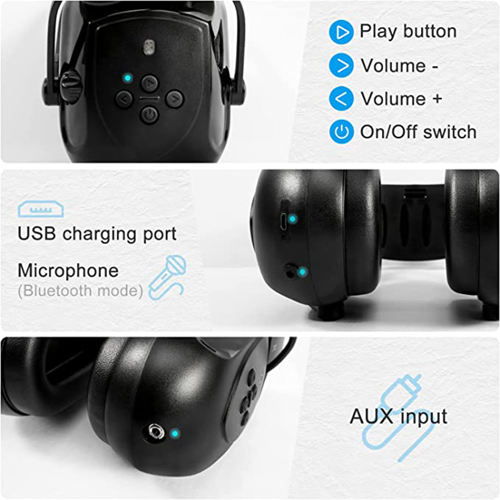 Ce Actieve Ruisonderdrukking Bluetooth Oorkappen 29db Veiligheid Oorbeschermers Draadloze Gehoorbescherming Hoofdtelefoon