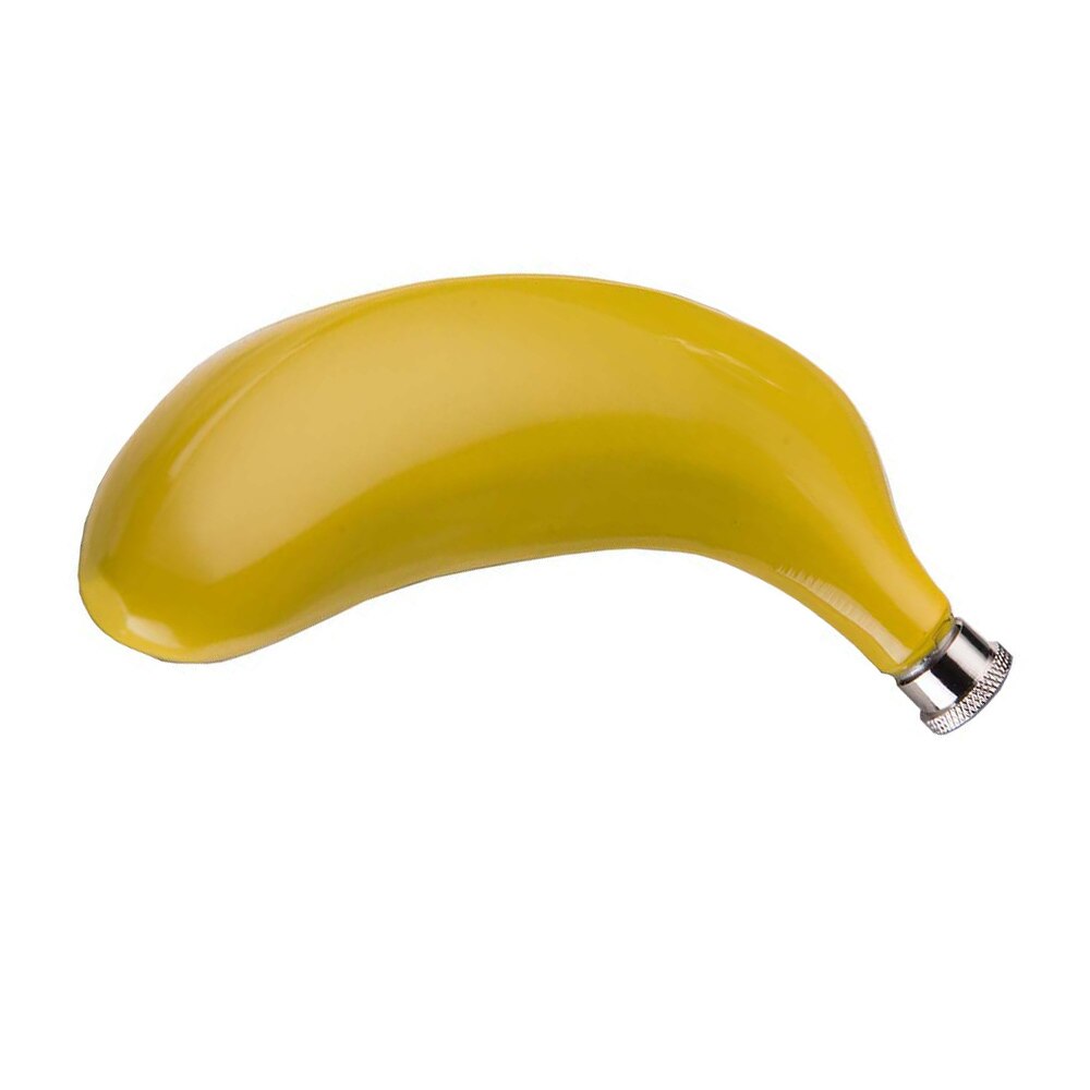 5Oz Banaan Wijn Pot Heupfles Rvs Heupfles Vodka Whisky Alcohol Fles Container Levert