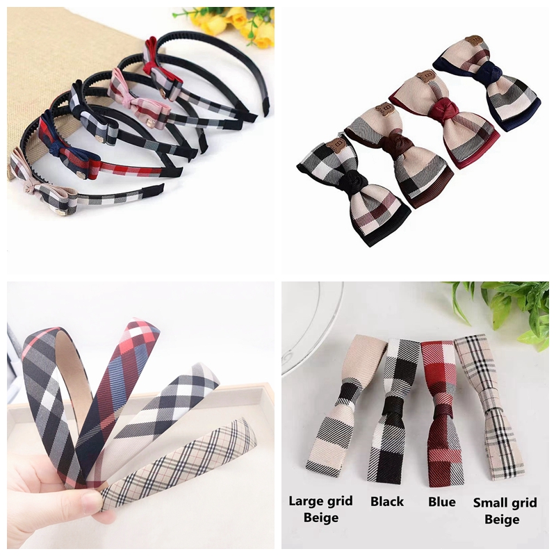 femmes arc épingle à cheveux dents cheveux cerceaux filles cheveux accessoires bandeaux Plaid queue de cheval pince cheveux arc coiffure