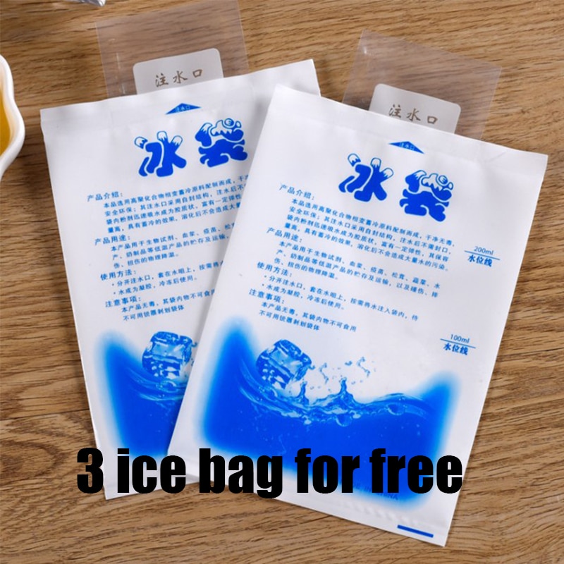 16l Thicken Folding Fresh Keeping Waterproof Nylon Lunch Bag Cooler Bag For Steak Insulation Thermal Bag Insulation Ice Pack