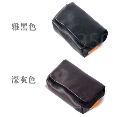 Funda de cuero PU para cámara, cubierta suave para Panasonic TS7 FT7 TZ200 ZS200 TZ91 TZ90 ZS70 LX10 LX15 TZ80 ZS60 TZ100 ZS100 TZ70 TZ71