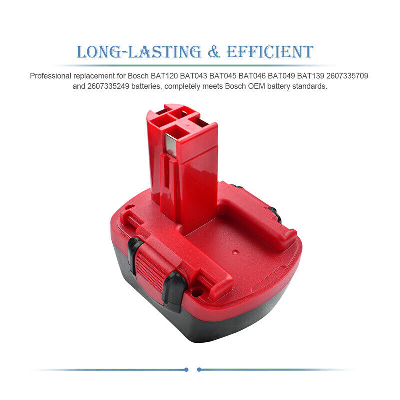 12v para Bosch BAT043 3,5mAH batería Compatible con taladro PSR 12 GSR 12 VE-2,GSB 12 VE-2,PSB 12 VE-2, BAT043 BAT045 BTA120
