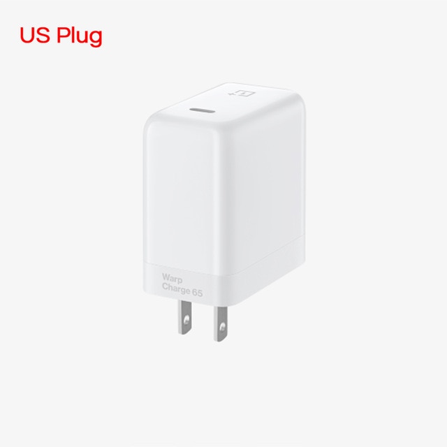 Original Oneplus Warp Charge 65 EU US UK Plug 65w Warp Charger Adapter Oneplus 8T 8 Pro 7t 7 6t Fast Charging Usbc To Usbc Cable: us charger