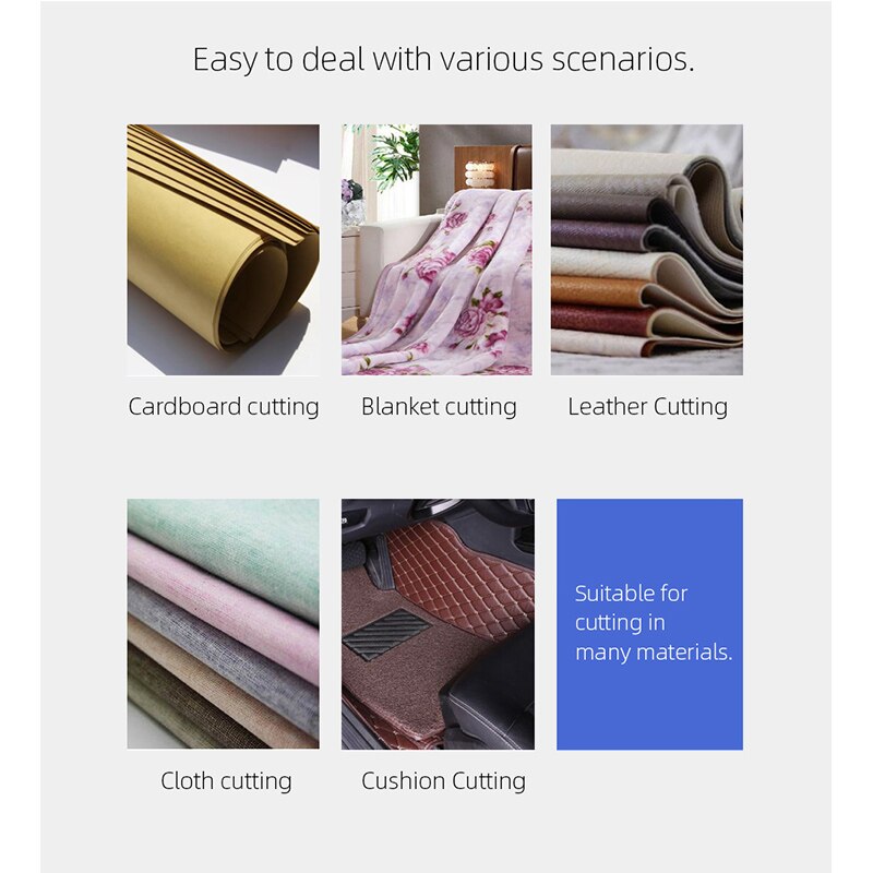 Electric tailoring scissors 220V/110V Fabric Cutting Tools Leather Cloth Electric Cutter Machine Blade Power Tools Cutting Saws