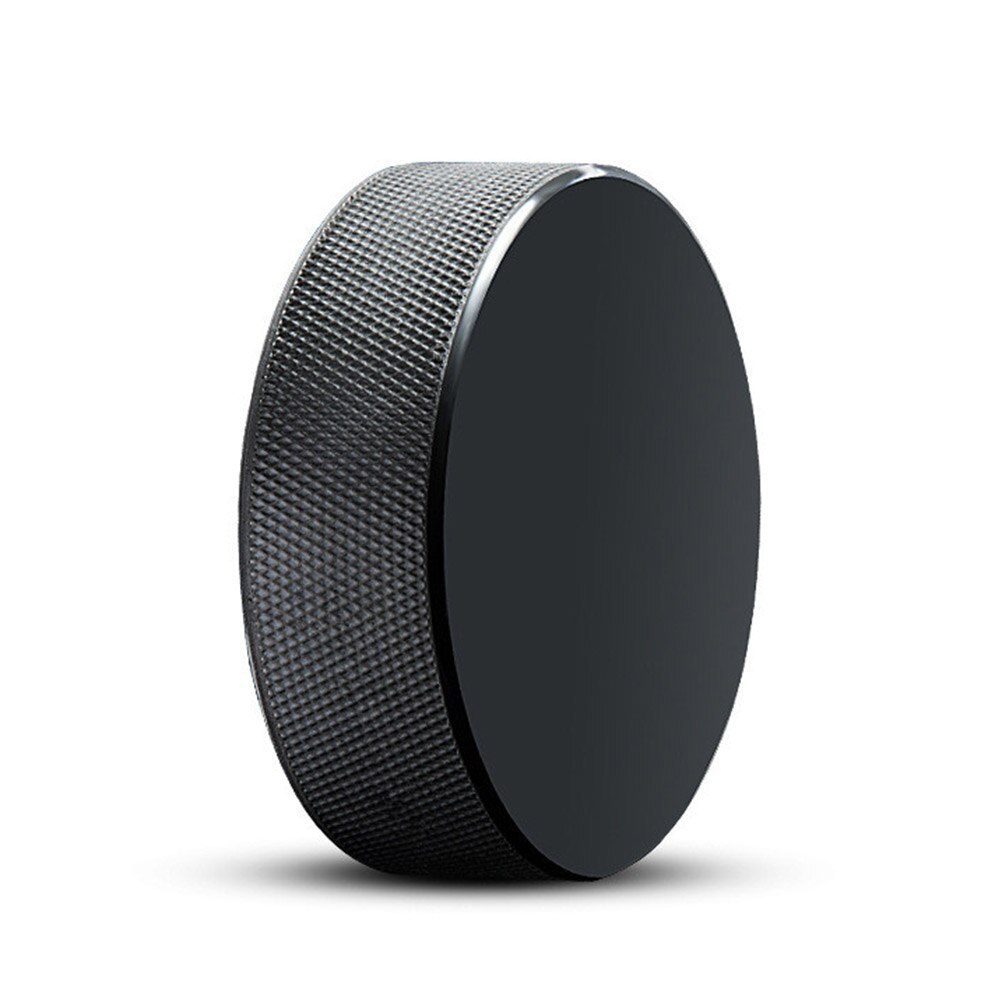 3 stück eishockeypucks aus naturkautschuk, standard-hockeybälle, sportartikel für training und spiel (schwarz)