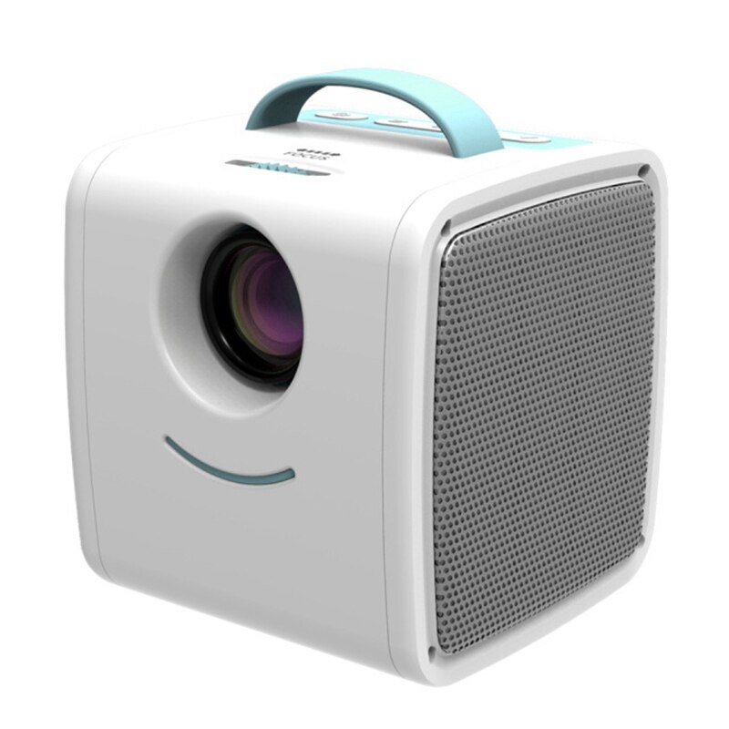 Projector Q2 600 Lumen 1080P Kinderen Onderwijs Kinderen Ouder-kind Draagbare Projector Mini Led Tv: Color3