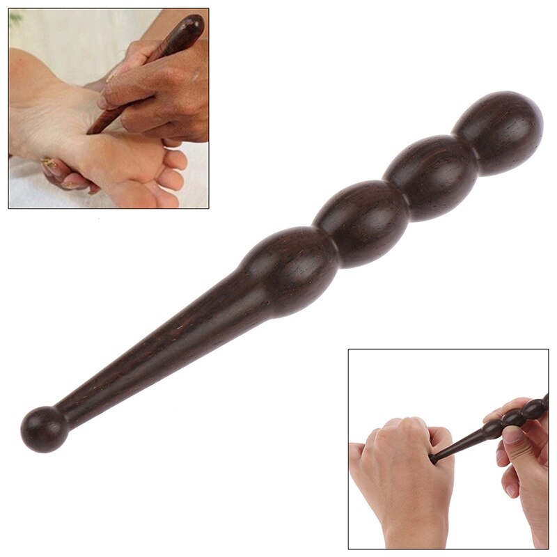Houten Massage Stokje Massage Punt Voetmassage Tool Massage Apparaat Palissander Kegel Acupunt Stok Houten Acupunt Pen