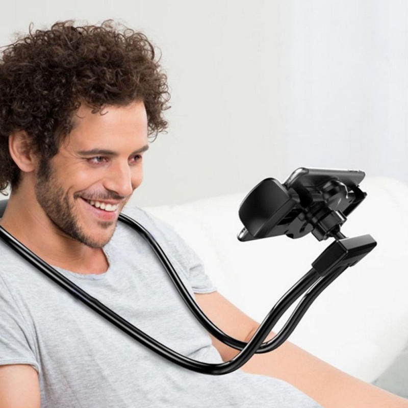 Flexible Hanging Neck Mobile Phone Holder Lazy Multi-functional Stent Desktop Bed Extension Bracket For iPhone Xiaomi Huawei