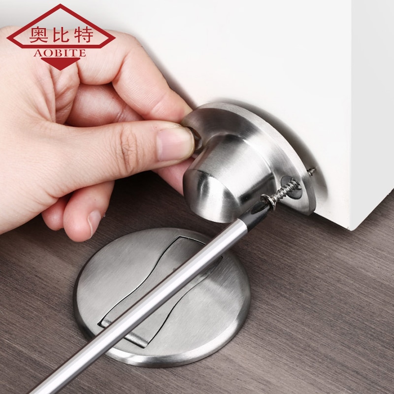 Magneet Deur Stopt Magnetische Deurstopper Beveiliging Slot Voor Deur Draft Stopper Houder Deurstopper Meubeldeurbeslag