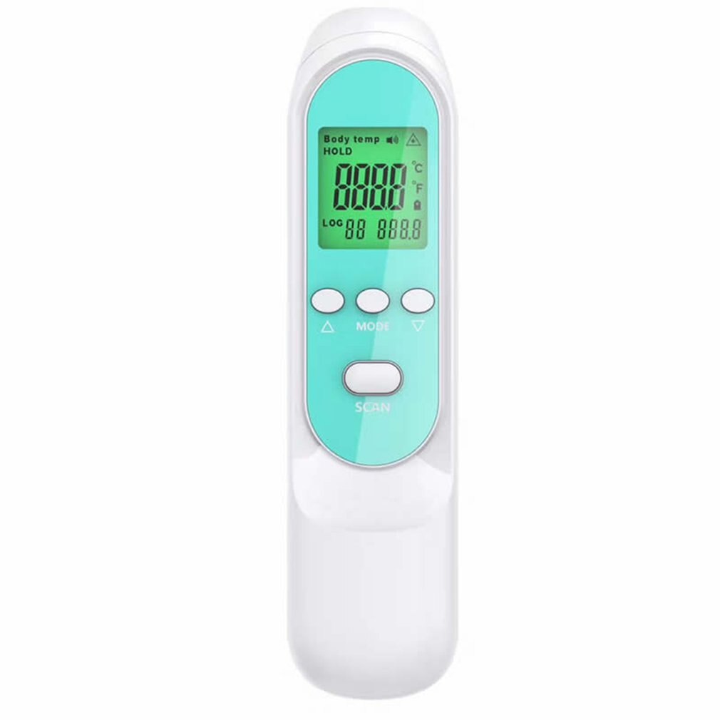 Non-contact Infrarood Ir Thermometer Groene Achtergrondverlichting Lcd Термометр Baby Volwassen Voorhoofd Thermometer