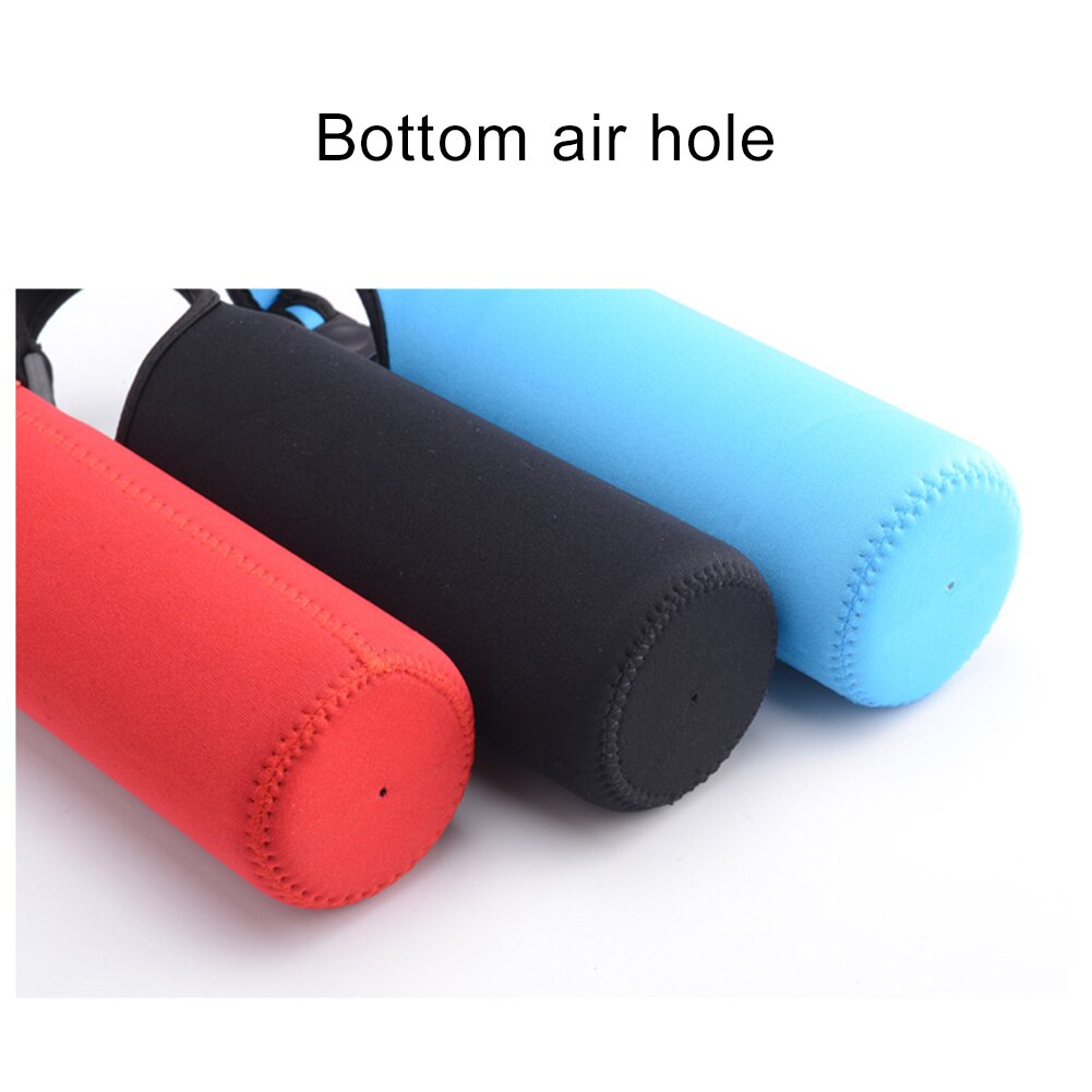 Funda aislante térmica para botella de agua de 500ml, funda protectora para almacenamiento con asa, bolsa aislante portátil