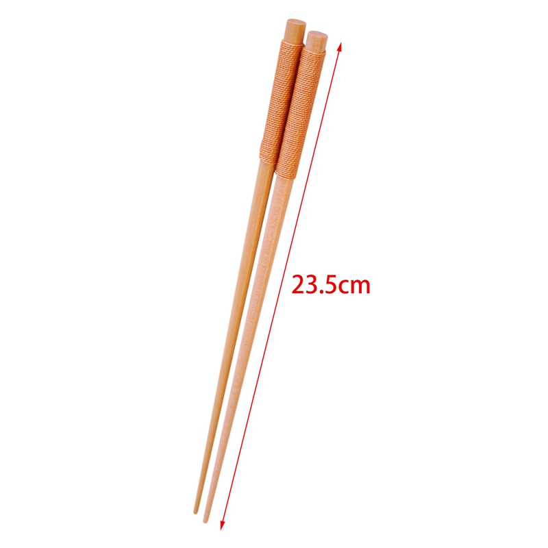 Palillos reutilizables de madera, palillos para cortar el pelo, aptos para lavavajillas, japoneses, chinos, coreanos, 6 pares