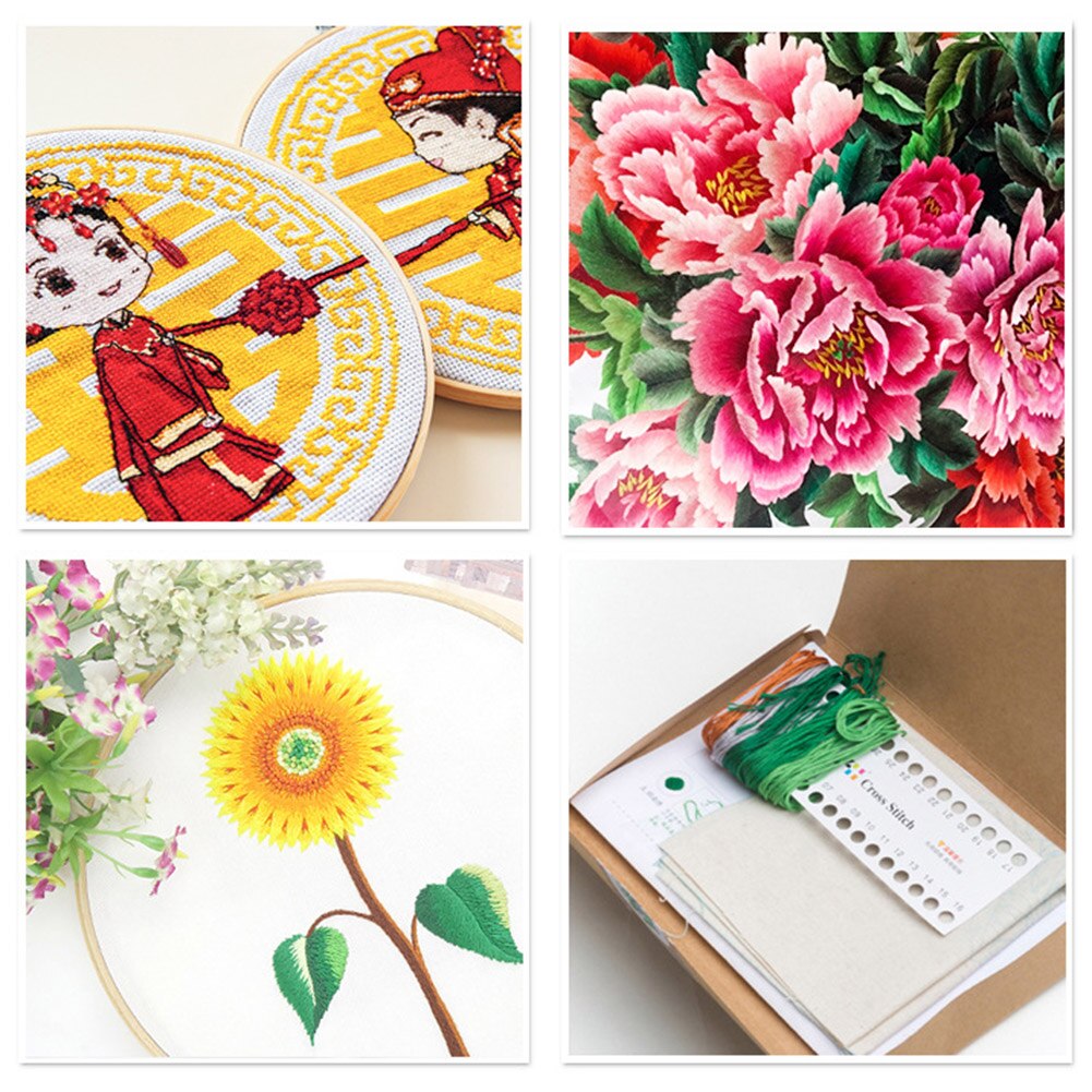 100pcs 50-Colors Cross Stitch Thread 8m Embroidery Floss Cotton Sewing Thread Embroidery Tool DIY Sewing Accessories