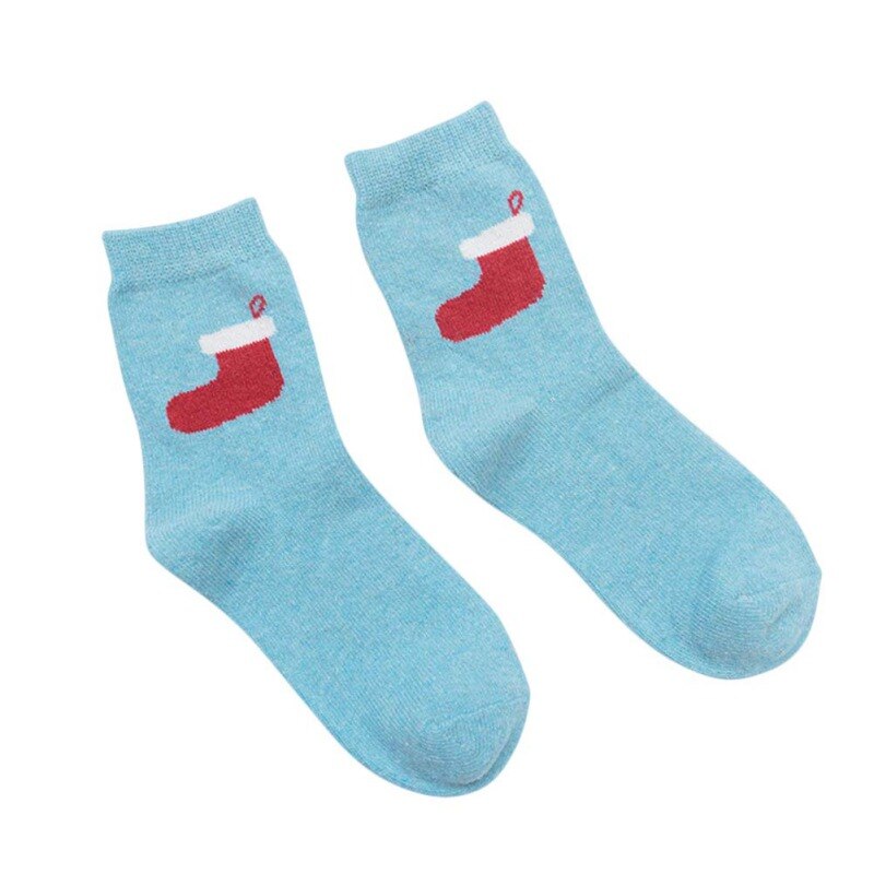 2 stk kvinder jul vinter tykke sokker varme lange sokker basketball sport anti-slip sokker 5 farver: Ql