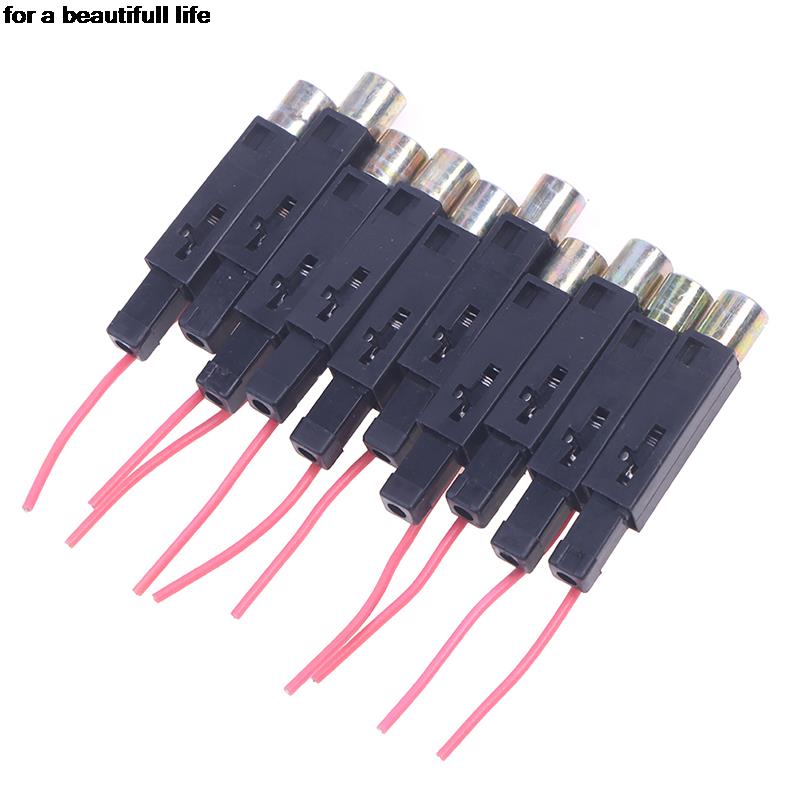 10PCS Piezoelectric Fire Wire Copper Cap Electronic Igniter Spray Stove Replacement Parts Stove Piezoelectric Accessory