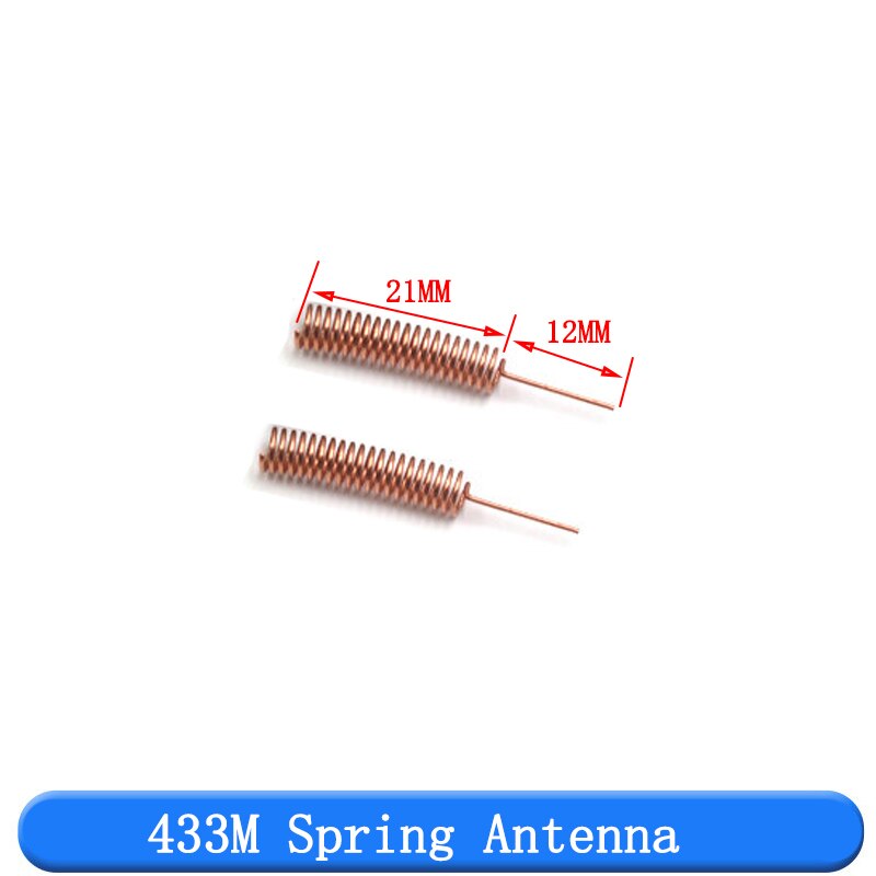 2 st 433 mhz antenn 3 dbi sma hankontakt 433 mhz riktad antenn 433m vattentät antenn för lorawan /javino: Fjäderantenn