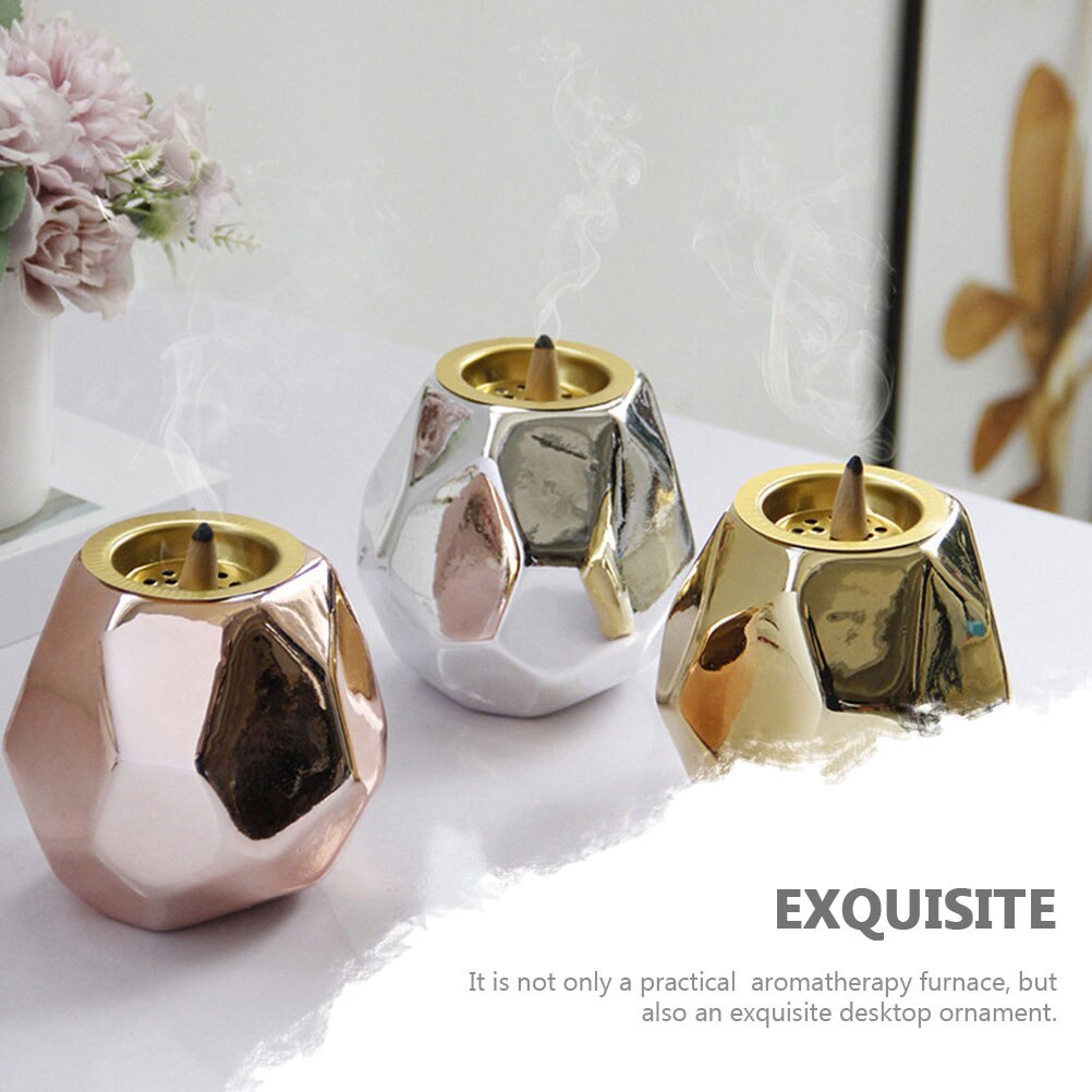 Encensoir en métal et céramique de Style arabe du moyen-orient, brûleur d&#39;arôme pour Ramadan