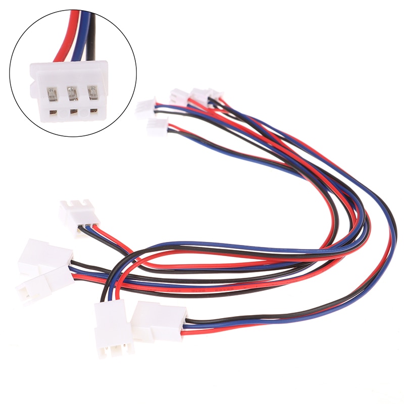5Pcs JST-XH 3P 20Cm 22AWG Lipo Balance Wire Extension Charged Cable Lead Cord