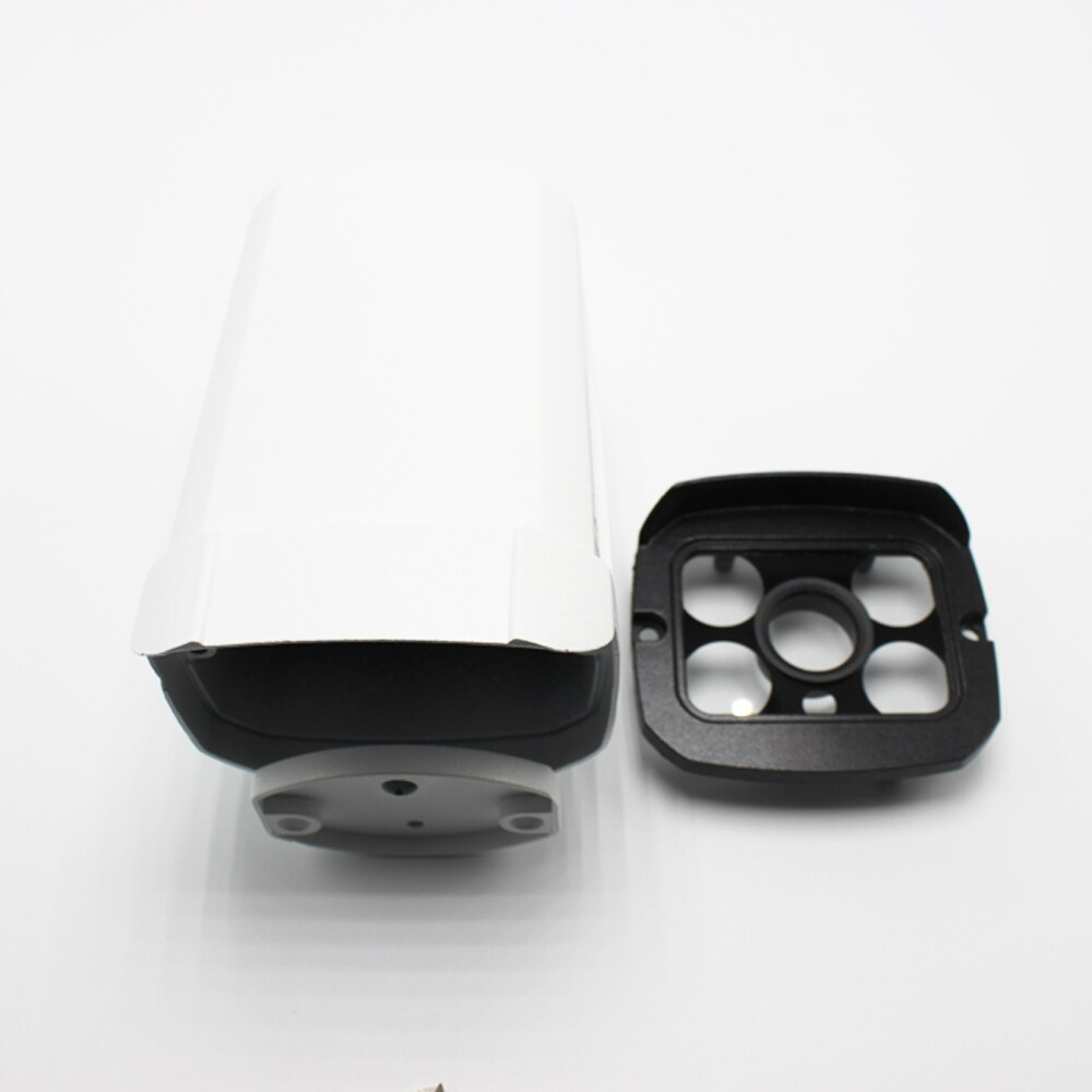Outdoor Indoor Metalen IR Bullet cctv camera behuizing Wit voor Veiligheid CCTV IP Camera Case Waterdichte Outdor Indoor