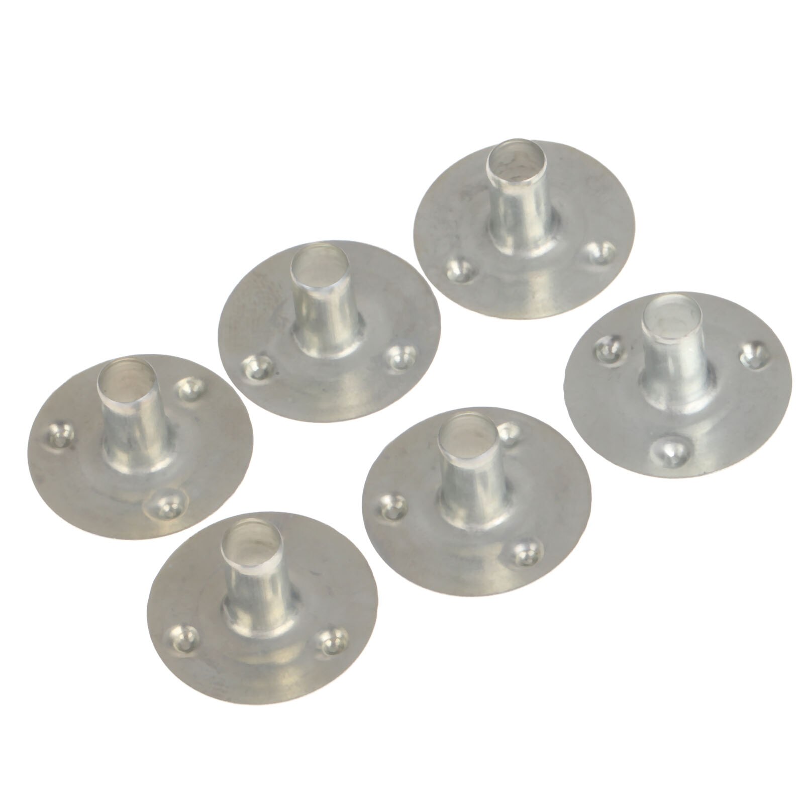 500Pcs 20mm Waxed Candle Wick Sustainer Wick Carry Holders Tabs Tool Craft DIY Silver For Waxed Candle Making