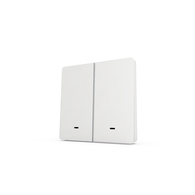 2.4G Smart Wall Switch Single Live Wire No-Neutral Line Smart Switch APP Control Remote Control Bluetooth Control