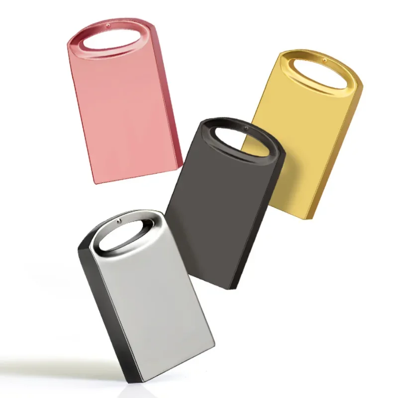 Mini gelb Metall USB-Flash-Laufwerk 8g 16g Pen-Laufwerk 32GB Hochgeschwindigkeits-Memory-Stick u Disk 64g Pen drive 2,0 Memoria USB neuen Geschenks chl üssel