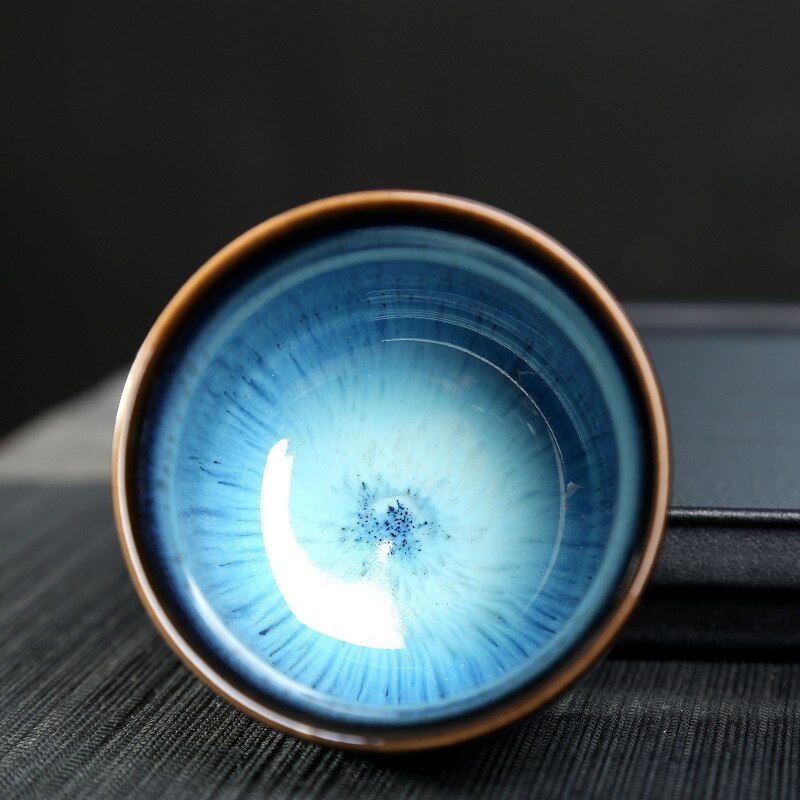 1Pcs Keramische Kopje Thee Oven Change China Porselein Kung Fu Kopjes Aardewerk Drinkware Servies Water Mok Voor