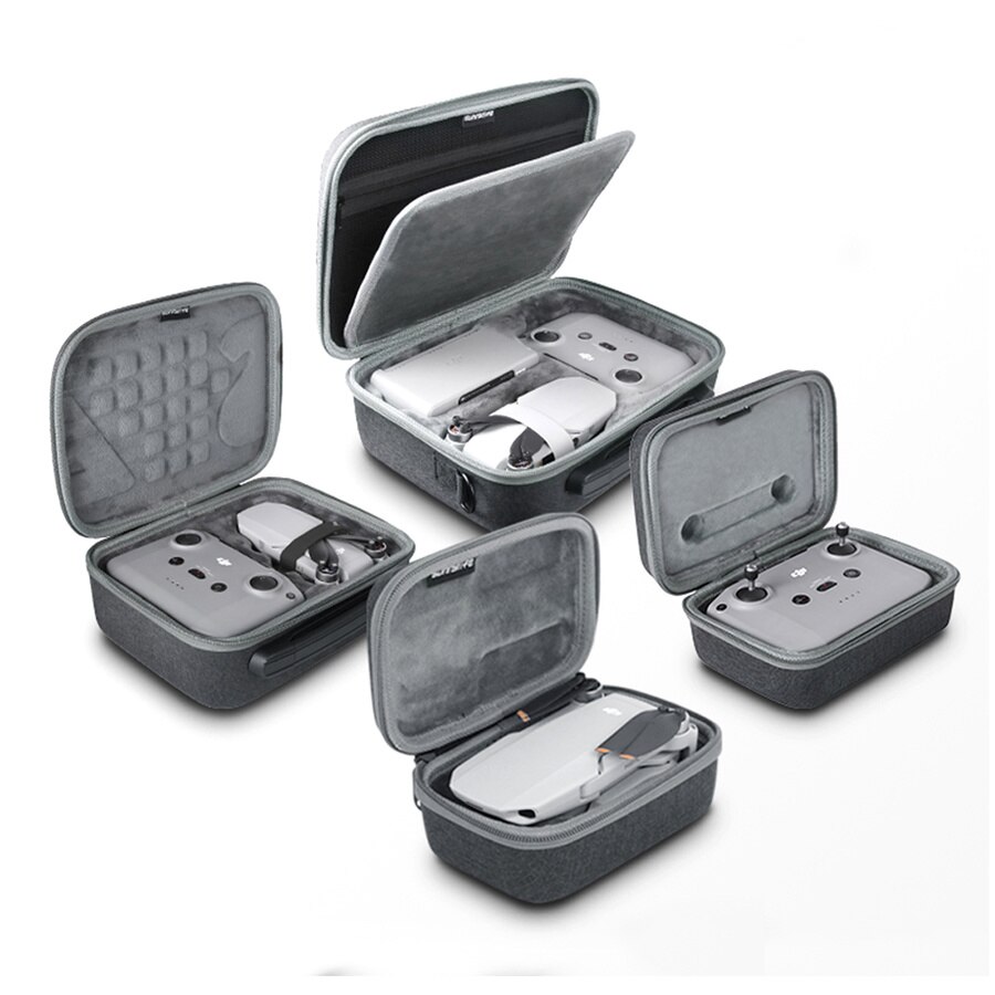 Drone Box for DJI Mini 2 Fly More Comb Portable Carrying Case Shoulder Bag Mini 2 Storage Accessories