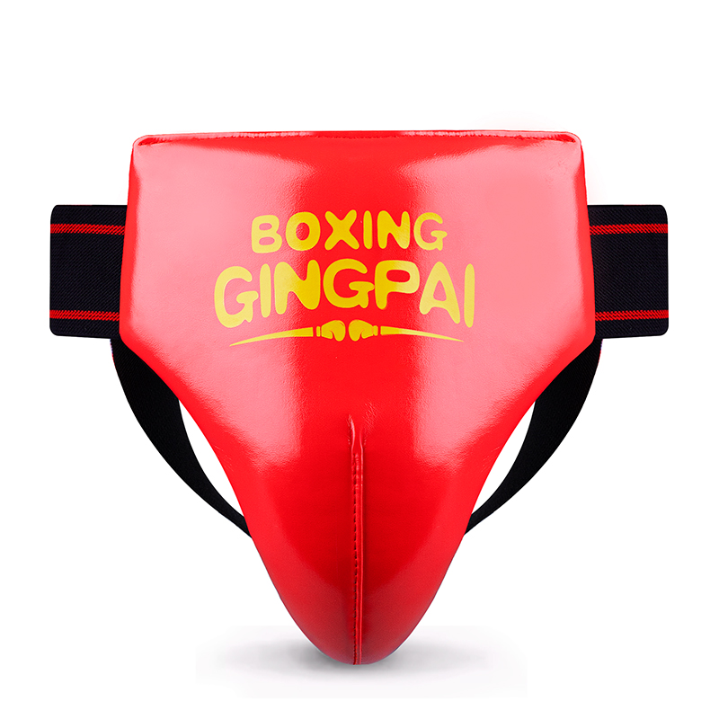 Børnepiger drenge boksning mma muay thai jockstraps skridtbeskytter taekwondo lyskebeskytter træningsudstyr: S / Gul