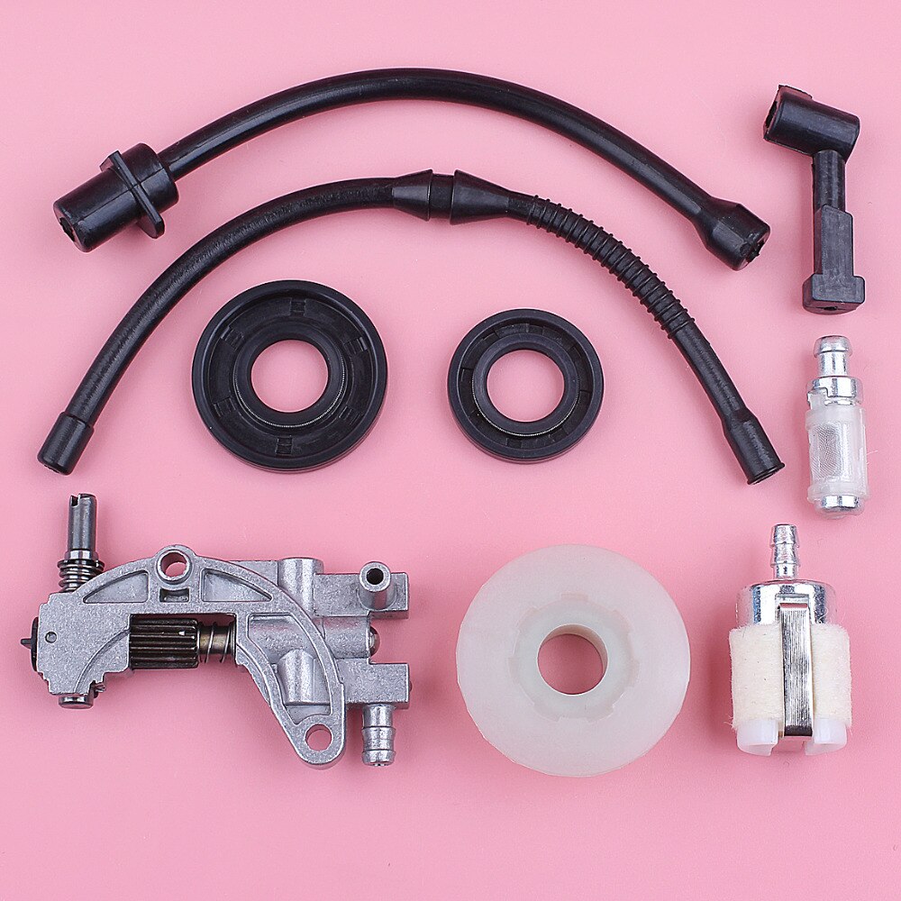 Heizöl Filter Linie Pumpe Wurm Getriebe Dichtung Für Chinesische 4500 5200 5800 45cc 52cc 58cc Kettensäge Werkzeug Ersetzen Ersatz teil