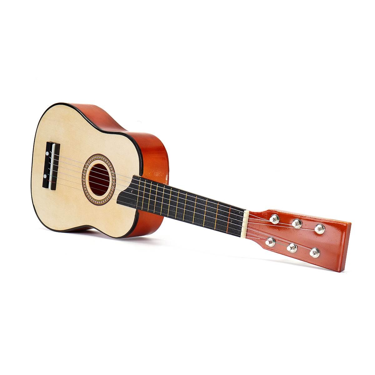 25 Inch Akoestische Gitaar Kinderen Gitaar 6 String Gitaar Houten Snaarinstrument Met Pick En String Voor Beginner