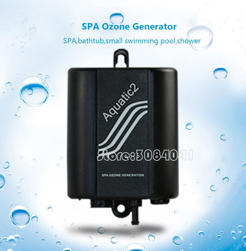 Generador de ozono para SPA, ducha, SPA, bañera, piscina pequeña, ozonizador, 300mg, hterilizer, portátil con temporizador