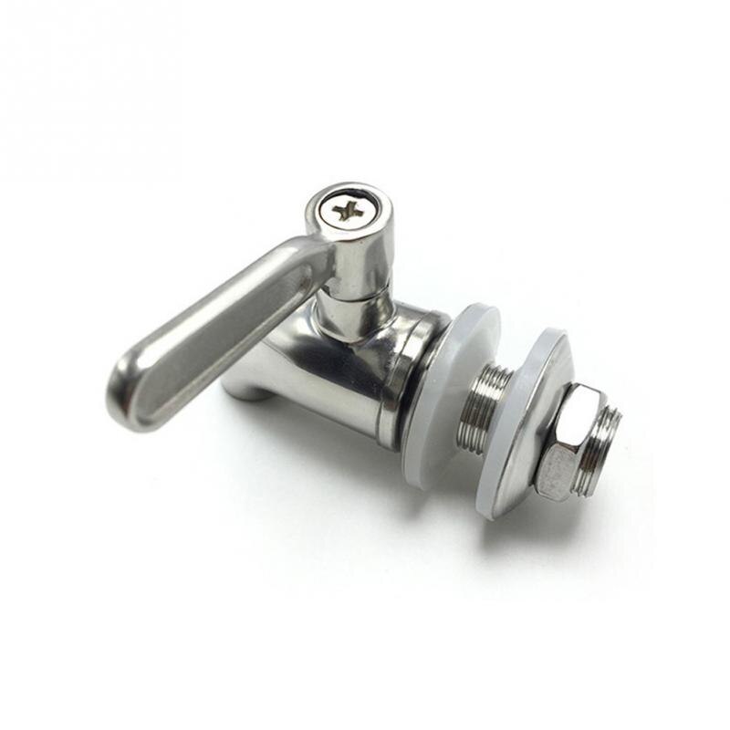 1 set 12mm 16mm dryckesautomat kran dryck vinfat kran kran vatten rostfritt stål kaffe juice kranar silver kran