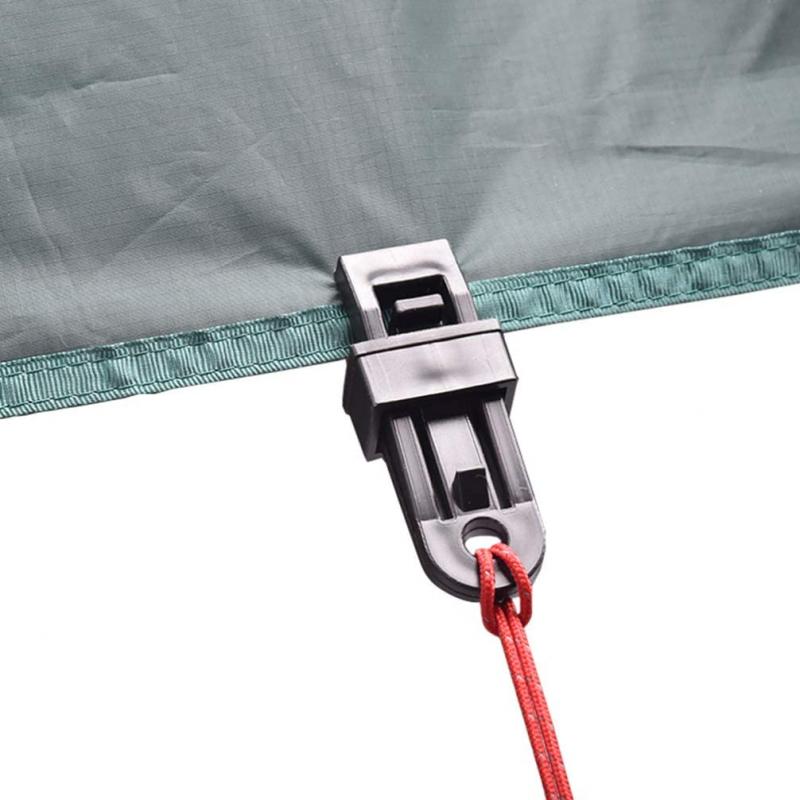 10/1Pcs Tent Luifel Clip Outdoor Wind Touw Klemmen Luifel Wind Touw Clips Camping Tent Accessoires