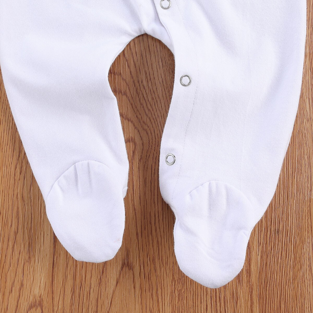 -né bébé garçon fille enveloppement pied barboteuse doux coton vêtements couleur unie à manches longues automne combinaison vêtements de nuit