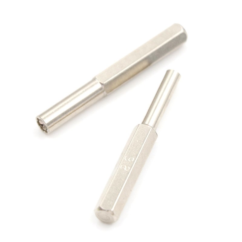 3.8mm/4.5mm acier inoxydable sécurité tournevis outil Bit Gamebit pour Nintendo NES SNES N64 jeu garçon croix Tri tournevis